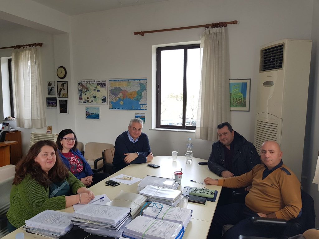 ΔΗΜΟΣ ΣΑΜΟΘΡΑΚΗΣ|Επίσκεψη του Δημάρχου Σαμοθράκης στη Διεύθυνση Περιβάλλοντος και Χωρικού Σχεδιασμού Α.Μ.Θ