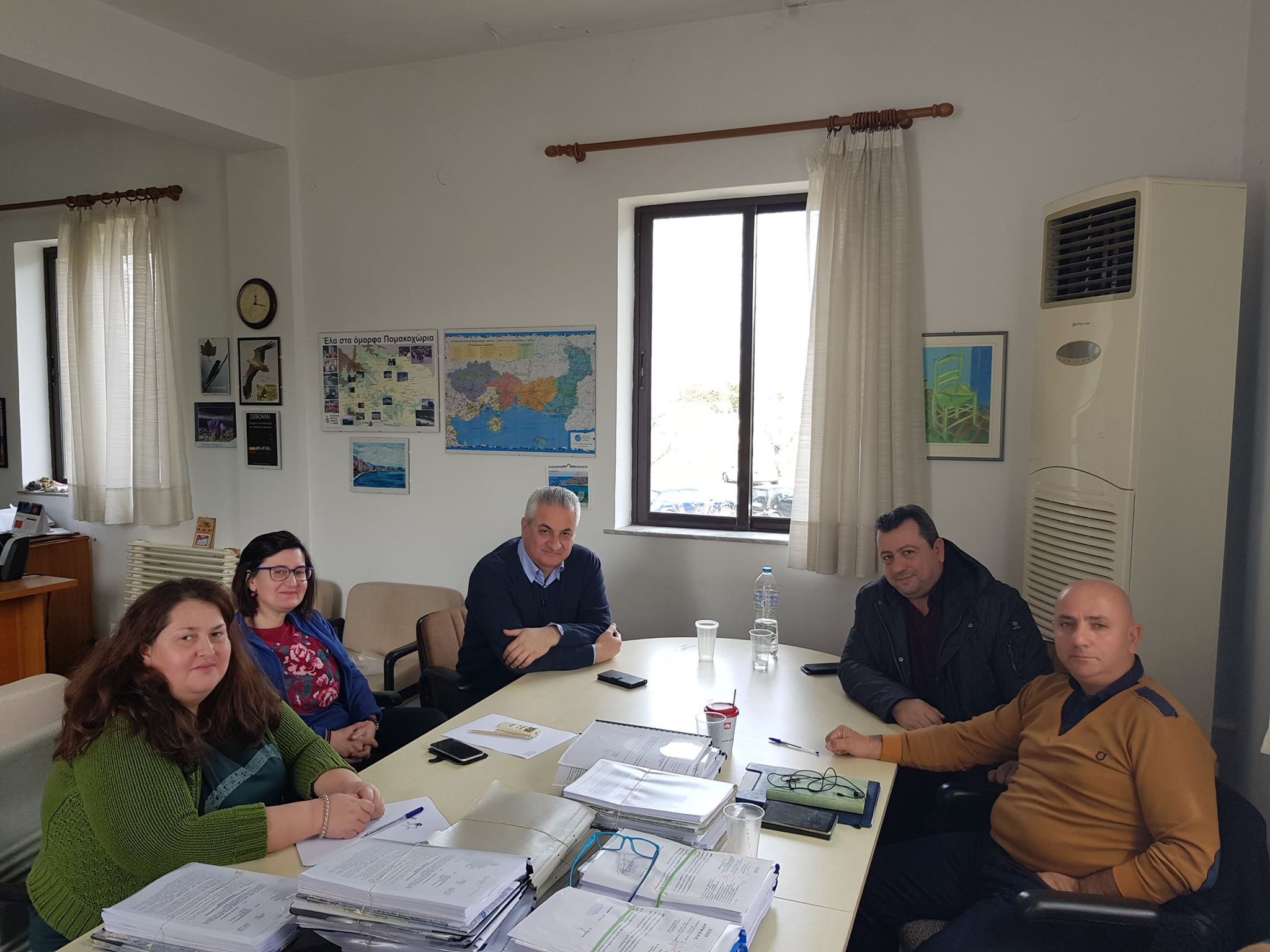 ΔΗΜΟΣ ΣΑΜΟΘΡΑΚΗΣ | Επίσκεψη του Δημάρχου Σαμοθράκης στη Διεύθυνση Περιβάλλοντος και Χωρικού Σχεδιασμού Α.Μ.Θ